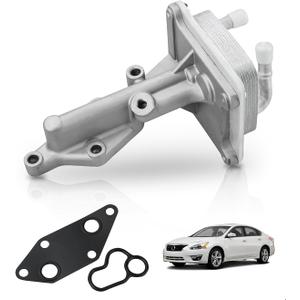 Engine Oil Cooler Kit with Gasket Compatible with 2007-2013 Nissan Altima Rogue Sentra 2.5L - OEM GM# 21300-JA06A 918-402 21304-JA00A Engine Oil Cooler Kit with Gasket Compatible with 2007-2013 Nissan Altima Rogue Sentra 2.5L - OEM GM# 21300-JA06A 918-402 21304-JA00A