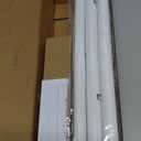 IFELS Heavy Duty Curtain Rods for Windows 48 to 84 Inch, 1 Inch Adjustable White Curtain Rod Set with Easy Installation and Modern Design (A1,White,30-90")