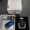 Smart Ring for Women Men Fitness Ring with Heart Rate, Blood Pressure, Sleep Tracker, Step Tracker (Gold, 7#)