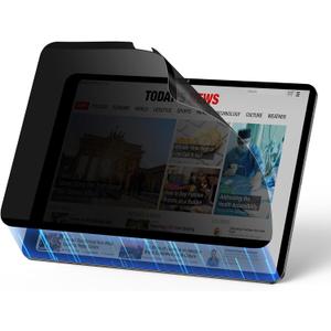 ESR Privacy Screen Protector for iPad Air 11 Inch M4/M3/M2 (2026/2025/2024), Removable Magnetic Screen Film with 30-Degree Anti-Spy Privacy Filter, Detachable and Reusable, Matte Finish
