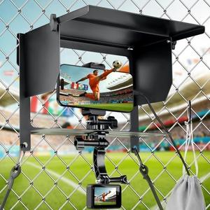 Universal Cell Phone and Camera Mount Kit for Sports Recording, Compatible with iPhone, GoPro, Samsung, Mevo Start, Insta360, Fence Mounting System