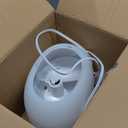 BOXING 3L Cool Mist Humidifier, Ultra Quiet 20dB for Bedroom, Baby & Office, Top Fill Air Humidifier for Home Office & Indoor Plants, 30H Runtime, Essential Oil Tray, Night Light, BPA-Free, White