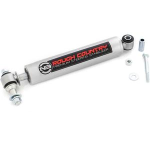 Rough Country N3 Steering Stabilizer for Jeep TJ, YJ, XJ, ZJ & GM - 8731730