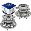 DJB 512284x2Pack Rear Wheel Hub Bearing Replacement for Toyota Highlander 2004-2013, Venza 2009-2015, for Lexus RX350 2007-2009, RX330 2004-2006, RX400h 2006-2008 5Lugs Non-ABS