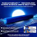 MELT Method 36 Inch Soft Foam Roller for Physical Therapy and Exercise Recovery - FasciaTherapy Technology - Low Density Exercise Foam Roller for Full Body Gentle Compression - Blue