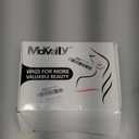 Morvally 23" Long Wig Big Wavy Heat Resistant Synthetic Straight Hair with Bangs for Women Cosplay Costume Halloween Party (Auburn)