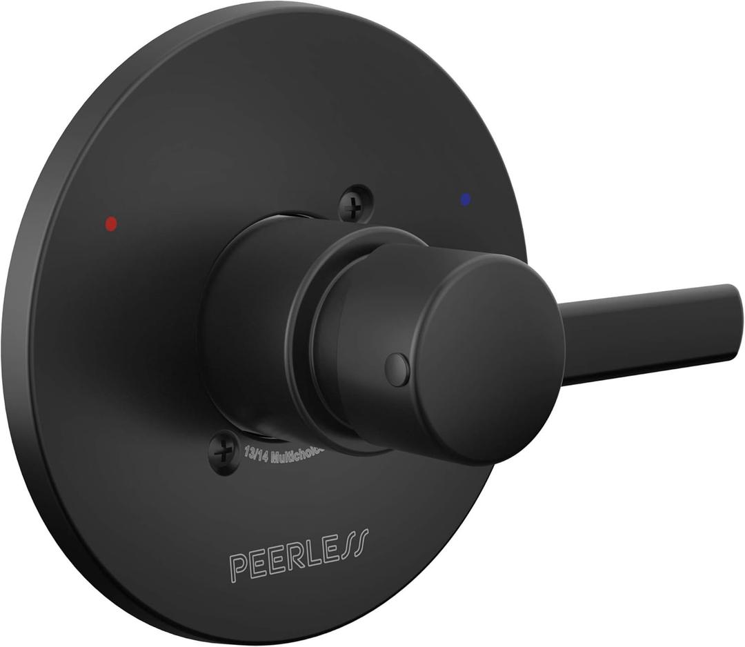 Peerless PTT188762-BL Precept Trim Only, Matte Black (Matte Black)