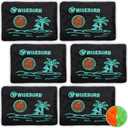 Wisesorb 50gx6pcs Rechargeable Desiccant Packs for Storage, Color Indicating Silica Gel Packets Moisture Absorbers with Transparent Window, Reusable Dehumidifier Bags for Safe 3D Filaments Electronics
