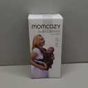 Momcozy Breathable Mesh Baby Carrier, Ergonomic and Lightweight Infant Carrier for 7-44lbs with Enhanced Lumbar Support, All Day Comfort for Hands-Free Parenting, Air Mesh-Black