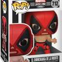 Funko POP Marvel: Luchadores - Deadpool, Multicolor, Standard (1 Count (Pack of 1))