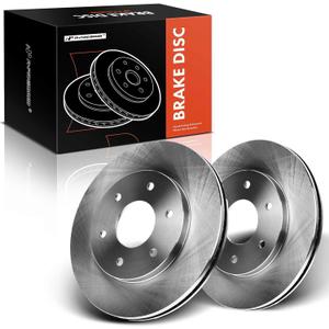 A-Premium 12.60 inch (320mm) Front Vented Disc Brake Rotors Compatible with Select Nissan and Infiniti Models - Armada 2005, Pathfinder/Pathfinder Armada 2004, Titan 2004-2005, QX56 2004-2005, 2-PC