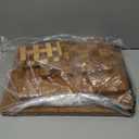 Kikcoin Extra Large Bamboo Cutting Boards, (Set of 3) Chopping Boards with Juice Groove Bamboo Wood Cutting Board Set Butcher Block for Kitchen, End Grain Serving Tray