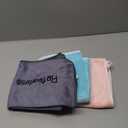 Microfiber Gym Towels Bigger Size Super Soft for Exercise Fitness, Sports, Workout, 380-GSM 15-Inch x 31-Inch Quick-Drying Towels (Teal-Pink-Grey, 3 Pack)