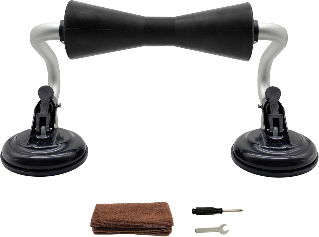 Kayak Roller, Kayak Load Assist with Heavy-Duty Suction Cups Mount