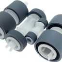 Scanner Feed Pick Pickup Brake Separation Roller Kit Compatible with Epson Workforce DS-410 DS-510 DS-520 DS-560 DS-510N DS-520N DS-560N