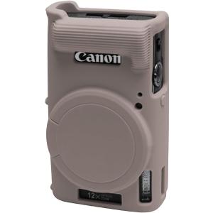 Easy Hood Case for Canon PowerShot IXY 650/ELPH 360 Camera, Soft Silicone Camera Cover with Removable Lens Cap, Slim Fit Anti-Scratch Carrying Protective Case Camera Body Skin Sleeve (Tiffany Pink)