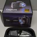 Dsoon Digital Camera,4K 64MP Cameras for Photography with 40 Touch Screen,18X Digital Zoom Autofocus Photography Shoot Camera with Dual-Lens,2 Batteries,64GB TF Card,Lens Hood