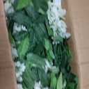 1 Pack 5ft Artificial Wisteria Tree, Tall Faux Flowering Plant, White