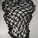 Klmnop 4-Pack Heavy Duty Slow Feed Hay Nets for Horses, 40" Hanging Hay Bags with 1.97" Small Holes, Regulate Feeding for Horse Goat Sheep in Stall Trailer Paddock(Black)