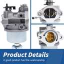 WFLNHB Carburetor 594601 591736 Replacement for 795486 794136 796587 796250 Carb