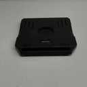 AboveTEK Laptop Stand, 20 Angles Two-Layer Height Adjustable Laptop Stands, Portable Laptop Riser with 360 Rotating Base Storage Space & Extra Phone Holders Compatible with 10''-17'' Laptops Black