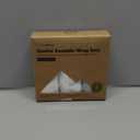 KeaBabies 3-Pack Organic Swaddles for Newborns Girls, Boys with Hats - Soft Cotton Baby Sleep Sacks 0-3 Months, Breathable Baby Hats and Swaddles 0-3 Months, Newborn Essentials Must Haves (Shifts)