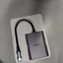 Acer 4-in-1 USB C Hub, Type C to Dual HDMI Adapter 4K@60Hz