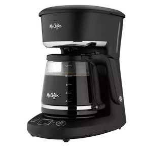 Mr. Coffee® 12-Cup Programmable Coffeemaker, Brew Now or Later