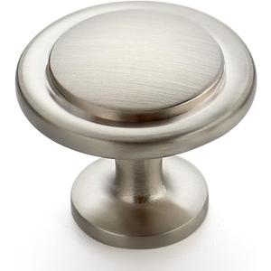 Ravinte 20 Pack 1-1/4 Inch Kitchen Cabinet Knobs Brushed Nickel Zinc Pulls Door Handles for Dresser Drawers