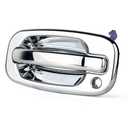 Ferding Exterior Outside Chrome Door Handle Rear Passenger Side Compatible with 1999-2007 Chevy Avalanche Silverado Suburban Tahoe, Cadillac Escalade, GMC Sierra Yukon 15745141 GM1520142 80552