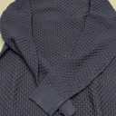 COOFANDY Men Dress Crewneck Sweater Pullover Knit Long Sleeve Casual Slim Fit Sweater (Small, Navy Blue)