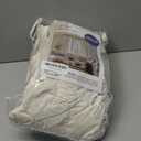 MIULEE Ivory Velvet Curtains Thermal Insulated Blackout Curtain Drapes for Bedroom Living Room Darkening 96 Inches Long Curtains Panels Rod Pocket Set of 2