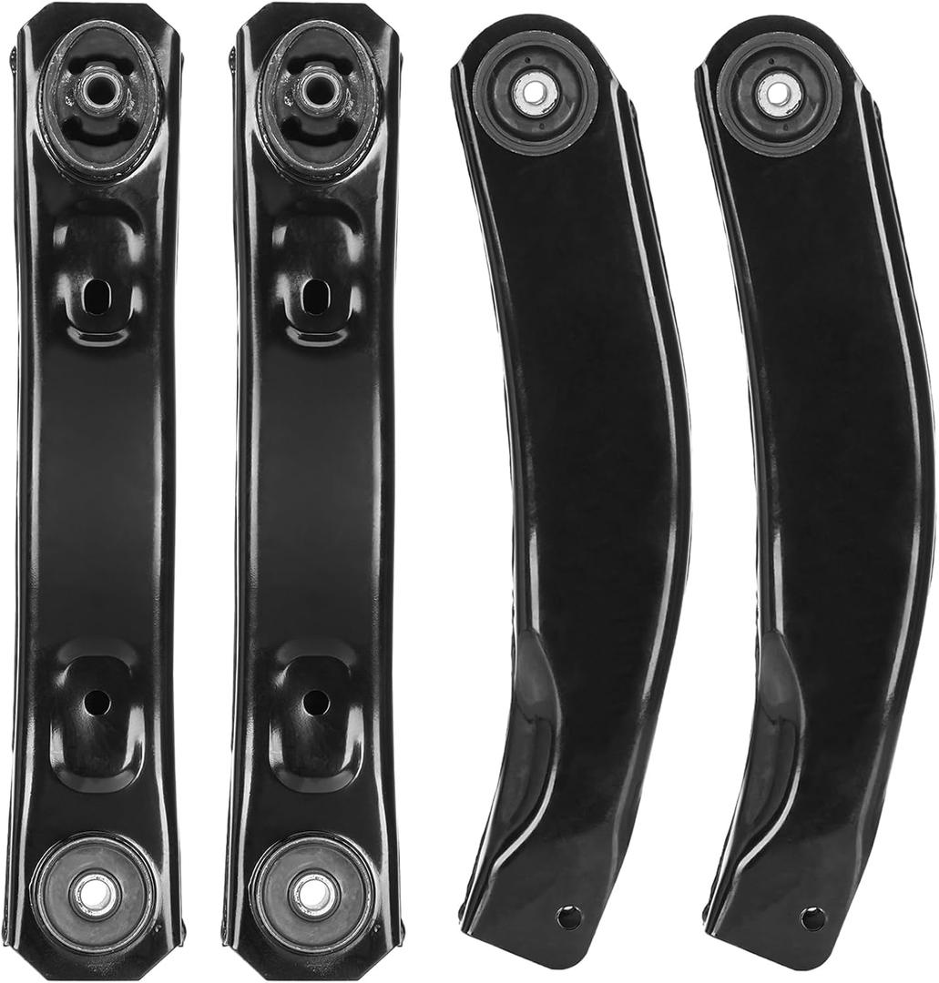 Front Upper and Lower Control Arms for Jeep Grand Cherokee 1999 2000 2001 2002 2003 2004, Suspension Kit K640797 K640773 4PCS