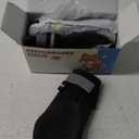 QUMY Dog Shoes for Large Dogs, Medium Dog Boots & Paw Protectors for Winter Snowy Day, Summer Hot Pavement, Waterproof in Rainy Weather, Outdoor Walking, Indoor Hardfloors Anti Slip Sole Black Size 8 (Size 8: 3.0''x3.3"(W*L) (Pack of 4))