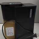 Mini Hot and Iced Coffee Maker Single Serve, for K Cup and Ground, 6 to 14 Oz Brew Sizes, with Recipe Book, for Home, Travel, RV, Office and Dorm, Classic Black (2.0 Version)