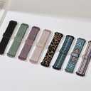 8 Pack Stretchy Bands Compatible with Samsung Galaxy Watch 7 6 5 4 40mm 44mm/Galaxy 5 Pro 45mm/6 4 Classic 46mm 42mm 43mm 47mm/Active 2, 20mm Nylon Elastic Watch Strap Sport Wristbands for Women Men