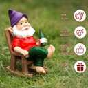 Gnomes Decorations for Yard, Gnome Gifts for Women, Garden Statue Ornament for Yard Lawn Patio