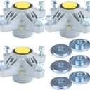 3 Pack 918-04426 Spindle Assembly with 748-3065a Deck Spindle Spacer Replaces 918-3129C 618-04426 618-3129B 918 04426 918-04217 618-3129C 918-3129B for Cub Cadet Z Force 48 44 LT1018 Decks