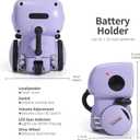 GILOBABY Kids Robot Toys, Interactive Toys Companion Smart Talking Robotic with Voice Control Touch Sensor, Singing, Dancing, Recording, Repeat, Birthday Gifts for Girls Ages 3+ Years (Purple)