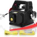 1000LB Battery Power Winch with 40FT Steel Cable, Portable Wireless Remote Control Winch Compatible with DeWALT 20V 4.0ah Battery for Lifting&Pulling (Remote Control Included; not Batteries)