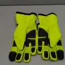 -10 Waterproof Winter Gloves Men, Touchscreen Fingers Snow Ski Gloves Women, 5-Layer Touch Screen Cold Weather Gloves (Medium, Green)