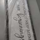 Foutcheou New Home New Memories New Beginnings Wall Decor 32x12 Black