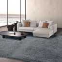 Large Rugs for Living Room 10x14: Gray Extra Large Area Rugs 10x14 Living Room - Big Area Rug (Grey, 10x14 Feet)