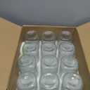 32 oz Mason Jars with Airtight Lids and Bands, 12-Pack with Wide Mouth, Rustic Stickers & Tags, Quart Glass Canning Jars for Pickling, Food Storage, Fermentation,Overnight Oats