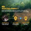 Moultrie Edge 3 Cellular Trail Camera with 3.4W Solar Kit - 40MP HD Photo Capture - 1080p Low-Glow Flash - GPS - Multi-Carrier Auto-Connect - Built-in Memory - 0.5s Trigger Speed - AI Buck Detection