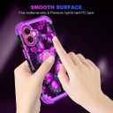 Casetego for iPhone 16 Plus Case,Glow in The Dark Three Layer Heavy Duty Sturdy Shockproof Full Protection Rugged Hard PC+Soft TPU Bumper Case for Apple iPhone 16 Plus 6.7 inch,Sky Purple