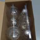 Ascher Dimmable Vintage LED Edison Bulbs, 6W, Equivalent 60W, 700lm, Warm White 2700K, 80+ CRI, ST58 Antique LED Filament Bulbs, E26 Medium Base, Clear Glass, Pack of 6