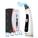 Blackhead Remover Pore Vacuum Comedone Suction - Whitehead Acne Remover - Pore Wrinkle Minimizer - Pore Cleaner Device– Pimple Vacuum - Newest Electric Rechargeable - 5 Suction Heads Strong Suction