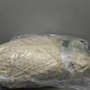 Drewin 20lbs Weighted Blanket Queen Size, Double-Sided Cozy Fluffy Jacquard Sherpa Weighted Blanket, Soft Adult Weighted Blankets for Couch Bed, Ceramic Beads, 60 x 80 inches, Beige