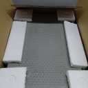 Bathroom Trash Can, 1.59 Gallon Tilt Out Trash Bin Cabinet, Recessed Wall Mounted Hidden Trash Cabinet, Stainless Steel Trash and Recycling Organizer with Toilet Paper Holder for Kitchen(Black)